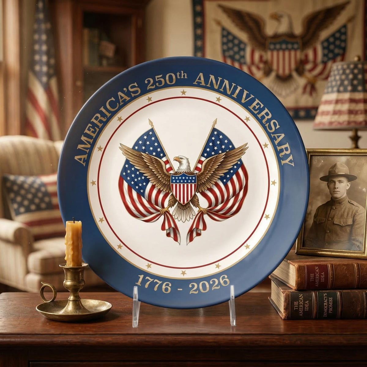 America's 250th Anniversary 1776- Plate