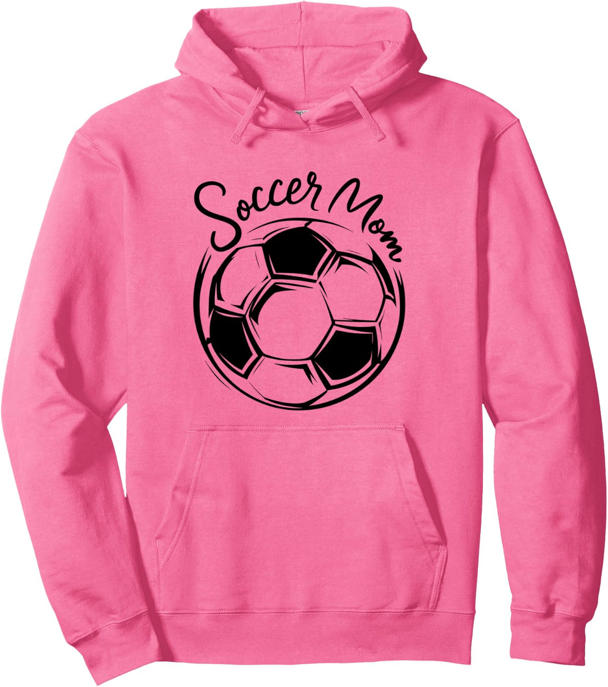 Soccer Mom Proud Football Mothers Game Day Sporty Moms Pullover Hoodie