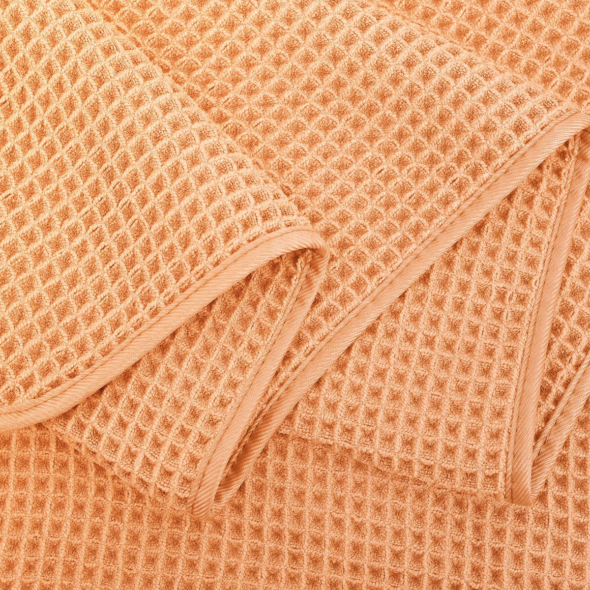 Polyte 430 Gsm Microfiber Oversize Quick Dry Lint Free Bath Towel, 60 X 30 in, 4 Pack (Waffle Weave)