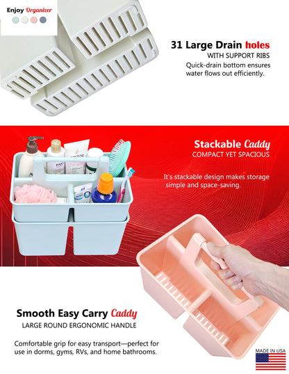 Enjoy Organizer-Shower Caddy Organizer with Handle