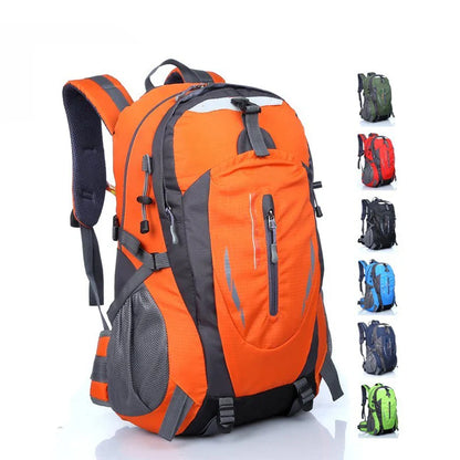 40L Water Resistant Unisex Outdoor Travel Mountaineer Rucksack Backpack Hiking Rucksack Adventure Camping Backpack