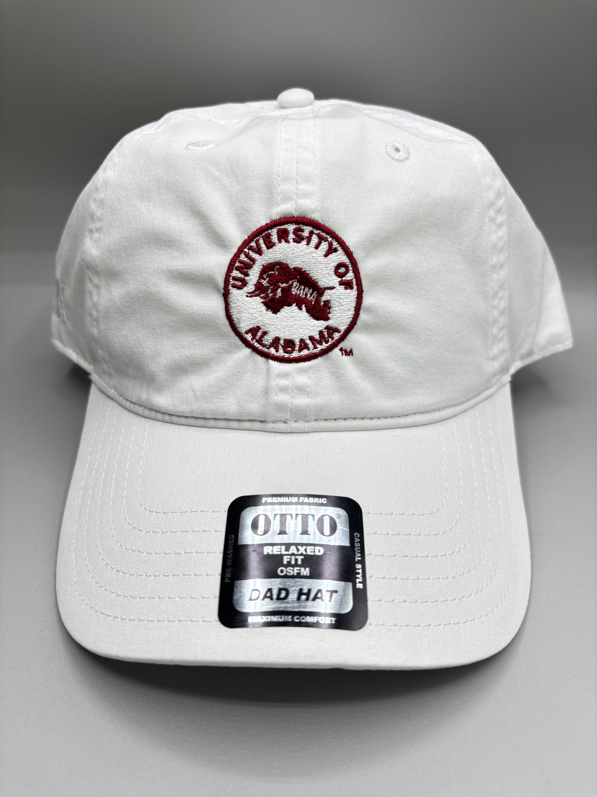 University of Alabama Circle Logo Unstructured Hat