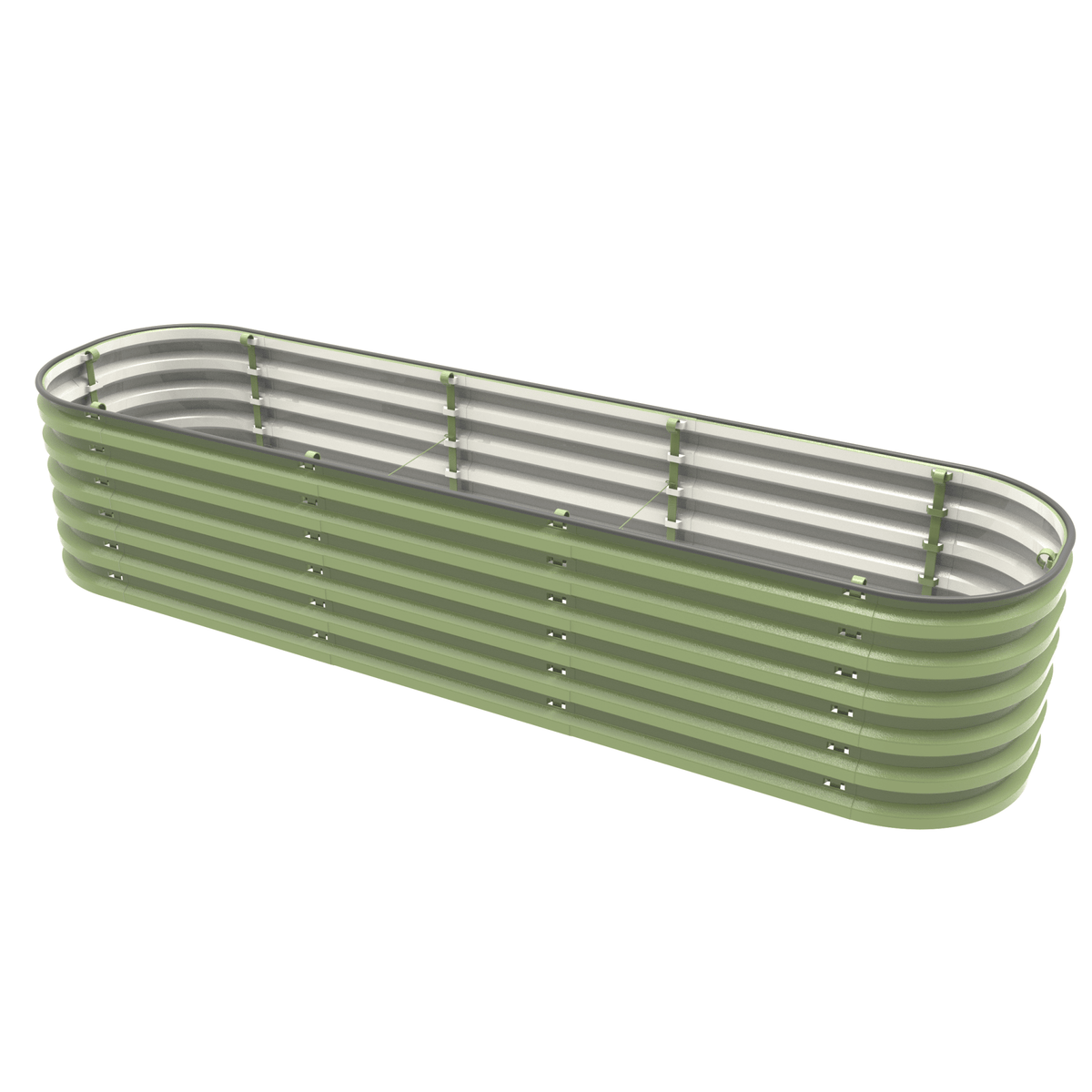 Gro-Rite "No Tools Needed" Premium Metal Raised Garden Bed Kit