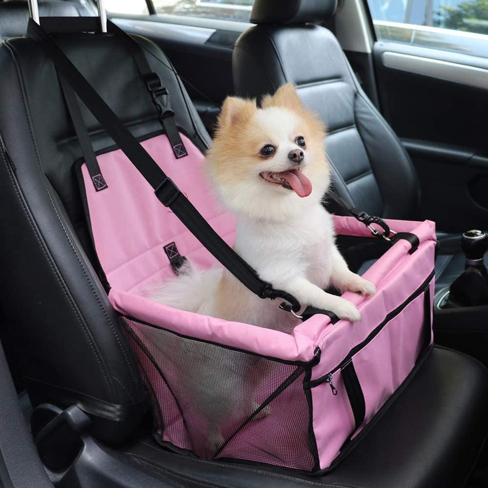 Dog Safety Mesh Travel Carrier Basket