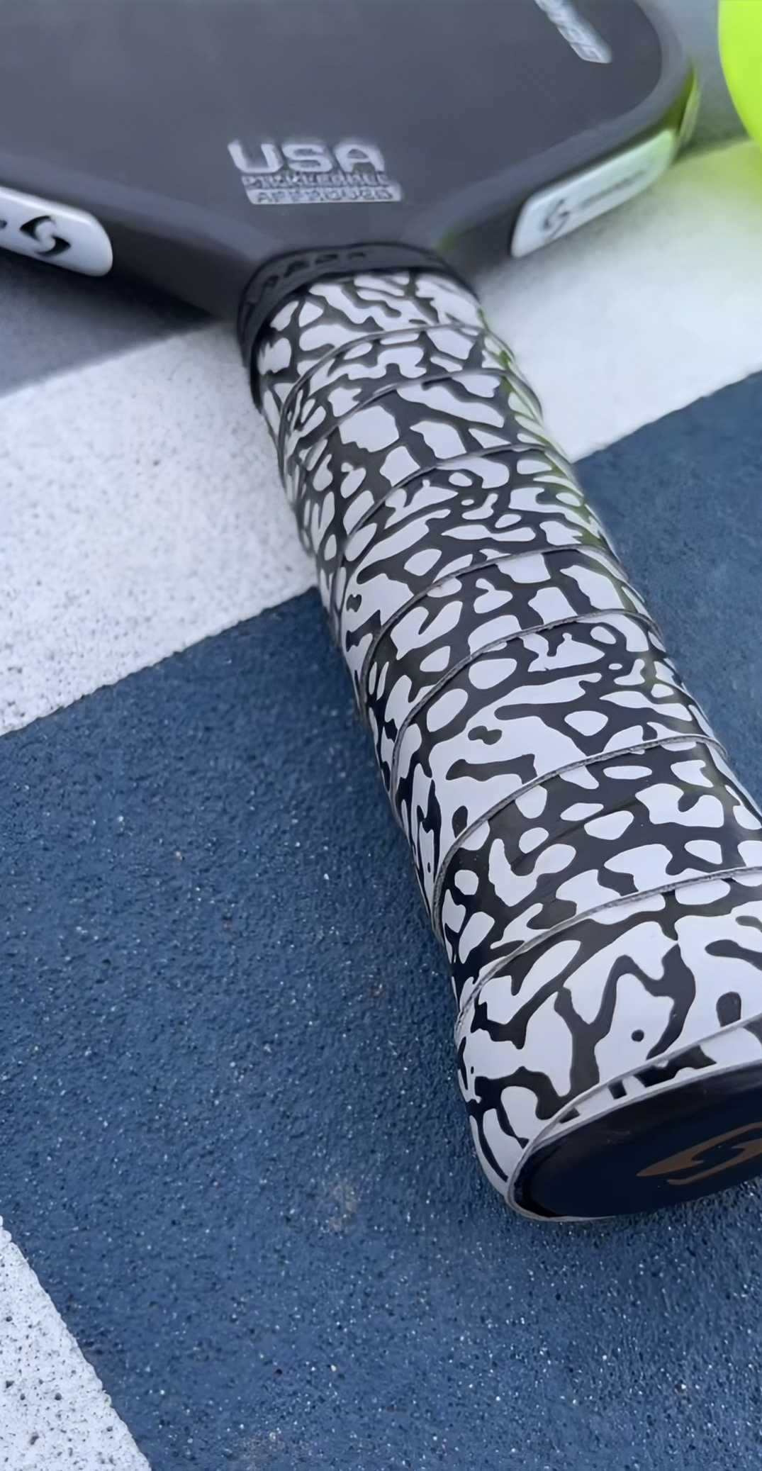 Pickleball/Tennis Overgrip Grip Tape from Kicks Grips - Elephant Print (3-Pack)