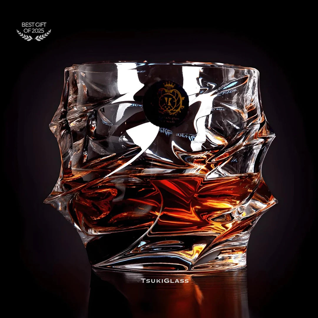 Storm Japanese Crystal Whisky Glass