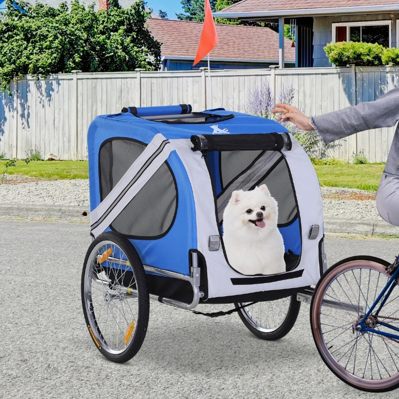 Bike Trailer Cargo Cart for Dogs and Pets