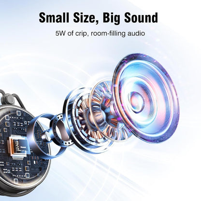 Insmy C12 IPX7 Waterproof Shower Bluetooth Speaker