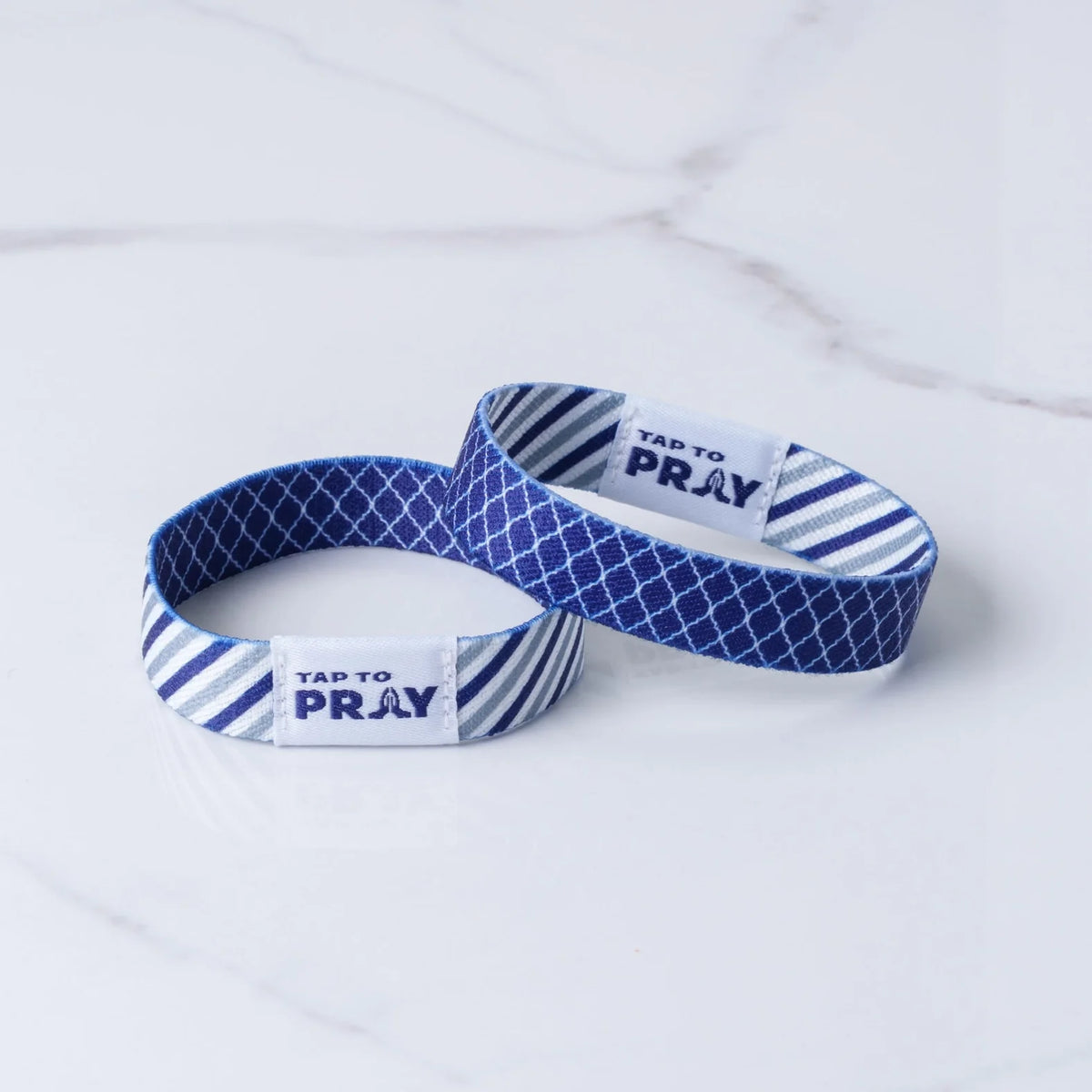 Graphite & Ink Tap to Pray Wristband