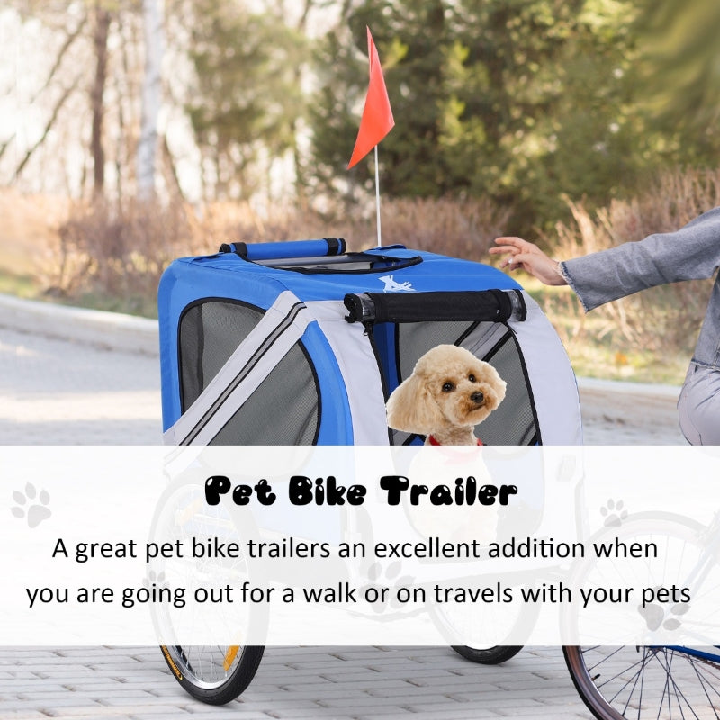 Bike Trailer Cargo Cart for Dogs and Pets