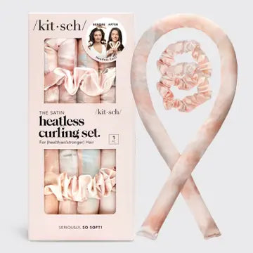 Kitsch Satin Heatless Curling Set