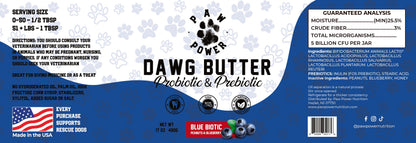 Dawg Butter Blue Biotic