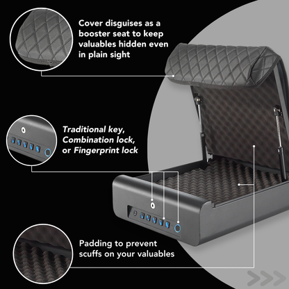 Boostedsafe Elite: Fingerprint, Key & Digital Combo