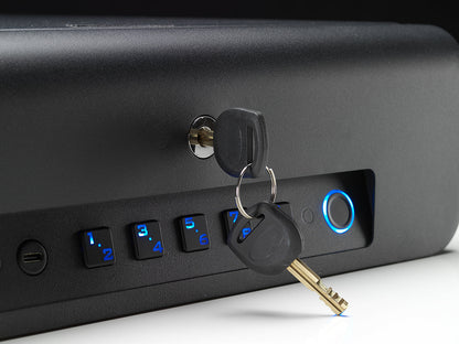 Boostedsafe Elite: Fingerprint, Key & Digital Combo