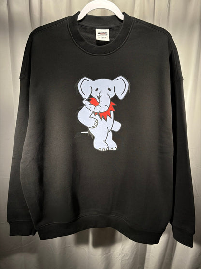 Dancing Elephant Custom Heavyweight Premium Crewneck