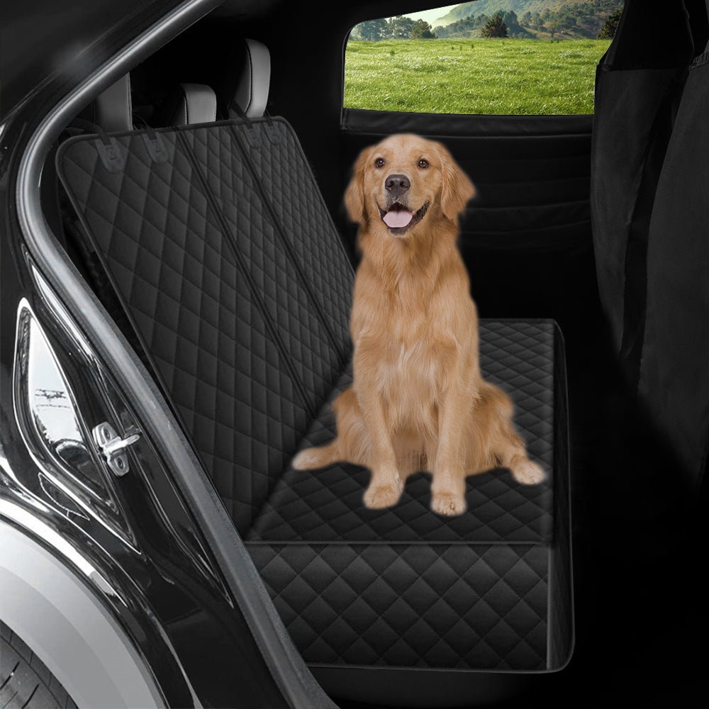 Dog Seat Cover with Double Zipper for Model 3/Y/S/X/Cybertruck
