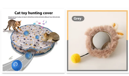 Purrplay Self-Rolling Cat Toy Ball