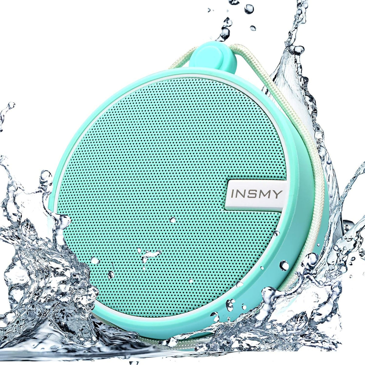 Insmy C12 IPX7 Waterproof Shower Bluetooth Speaker
