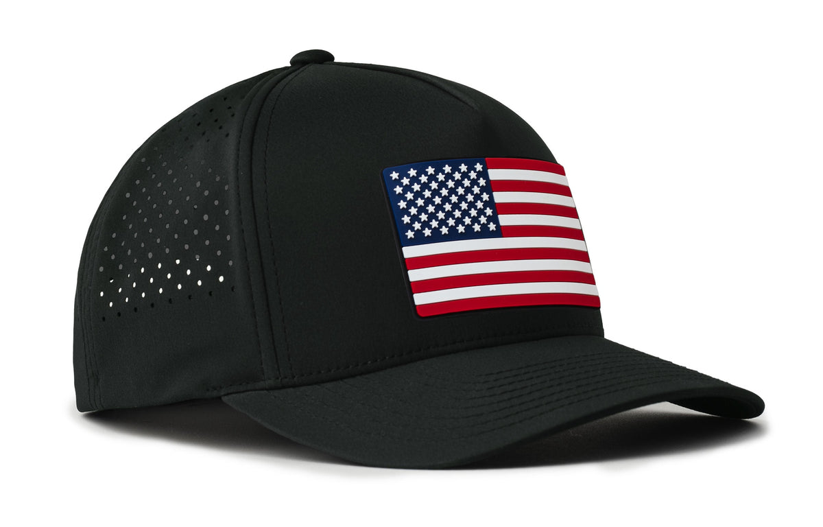 Usa Performance 5-Panel Hat | American Flag Flexfit Snapback