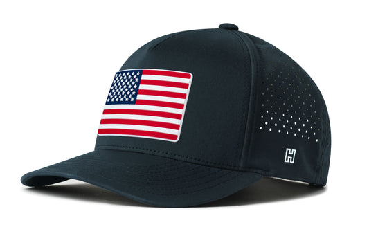 Usa Performance 5-Panel Hat | American Flag Flexfit Snapback