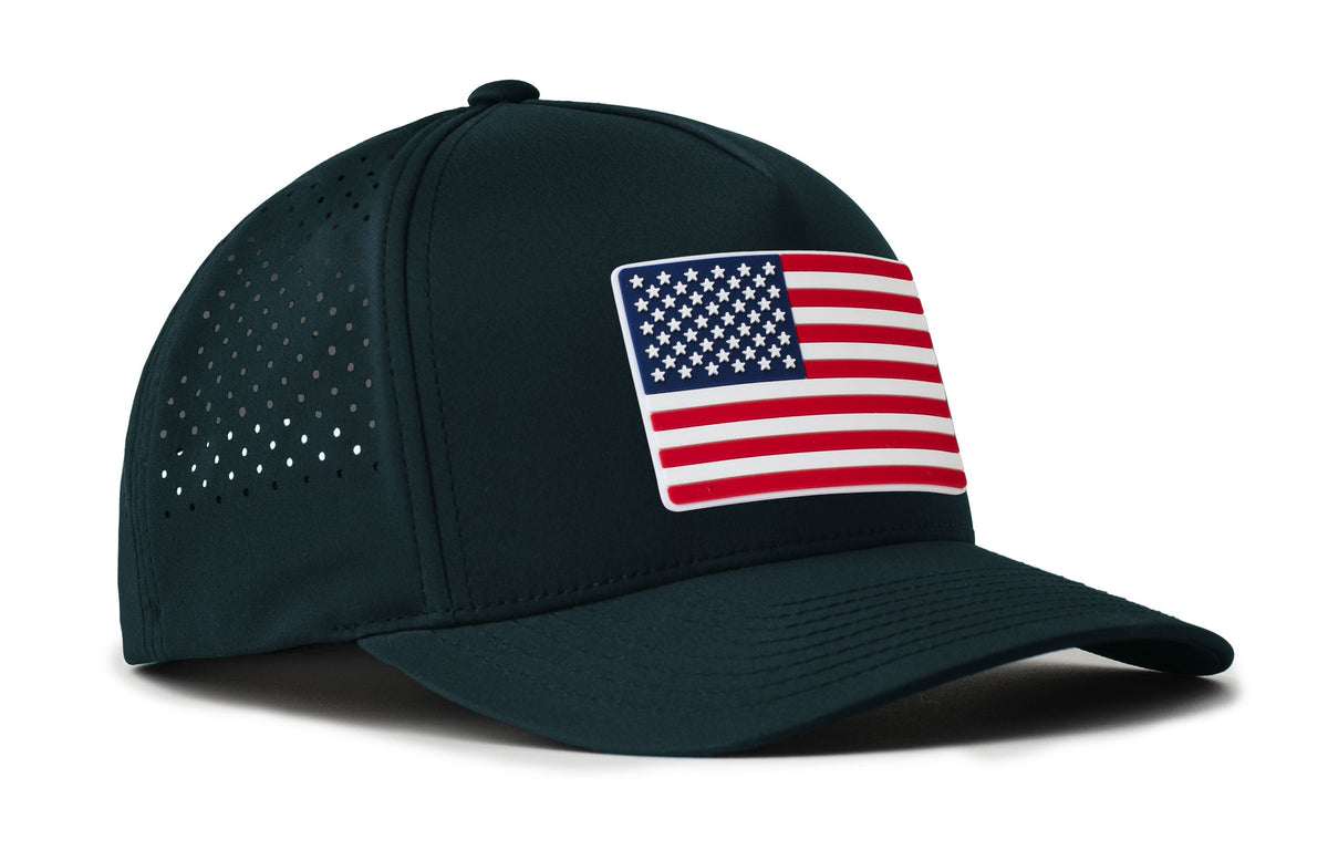 Usa Performance 5-Panel Hat | American Flag Flexfit Snapback
