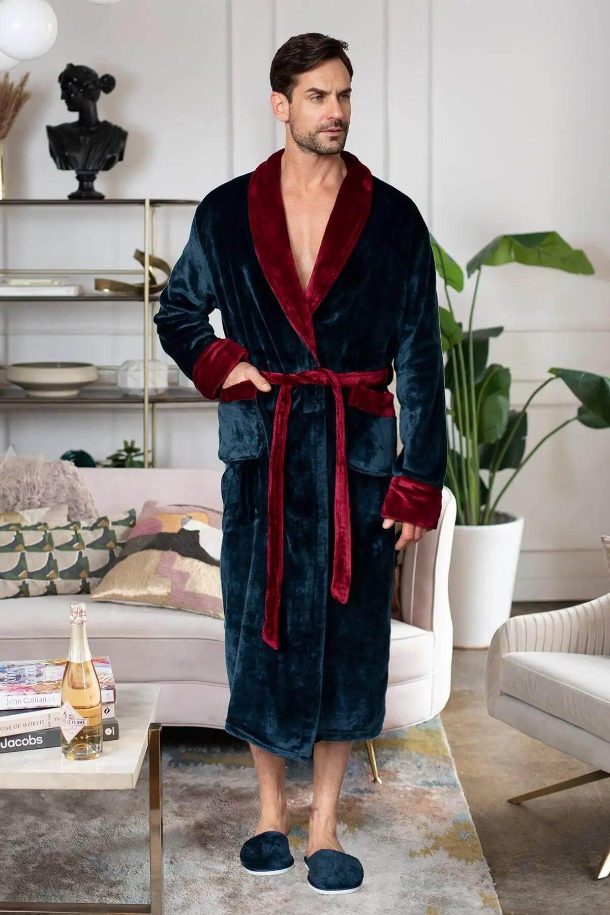 Cozy Mens Plush Robes – Built for Comfort, Designed to Last
