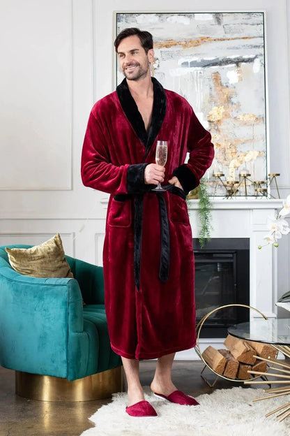 Cozy Mens Plush Robes – Built for Comfort, Designed to Last